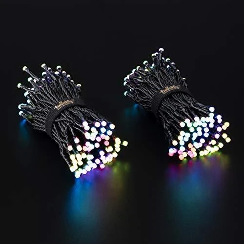 Kalėdinė išmanioji lempučių girlianda Twinkly Strings 250 LED RGB, daugiaspalvės