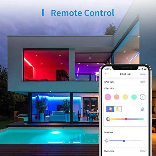 Meross MSL320HK 10 metrų Wifi LED juosta valdomas Apple Homekit, SmartThings