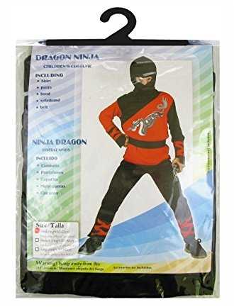 GoDan Vaikų kostiumas drakonas universalus Ninja