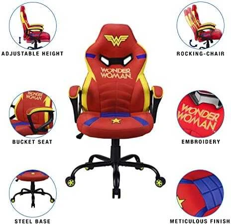 „Subsonic Junior Gaming“ sėdynė „Wonder Woman“