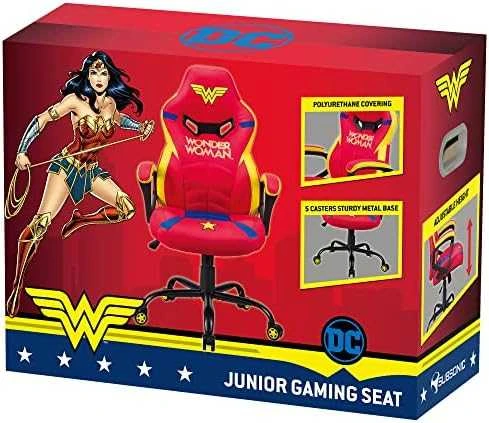 „Subsonic Junior Gaming“ sėdynė „Wonder Woman“