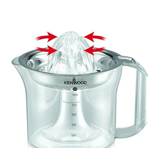 KENWOOD citrusinių vaisių sulčiaspaudė JE290A, 40W, nerūdijančio plieno filtras