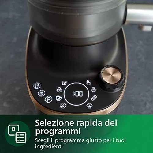 Philips Flip&Juice™ Didelio greičio maišytuvas su sulčiaspaudės moduliu HR3770/10, Juodas