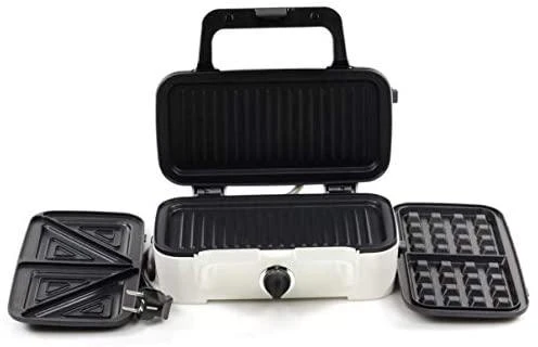 MPM MOP-33M Sumuštinių keptuvė, Vaflinė, Grilius 3 in 1