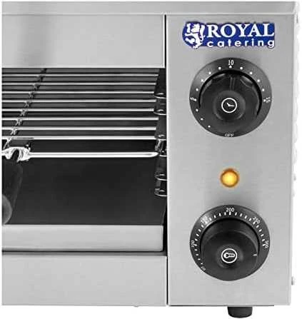 Skrudintuvas Royal Catering Keptuvas toster salamander do zapiekanek 50-300C 2000 W