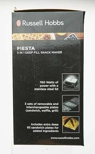 Russell Hobbs Fiesta 3 viename sumuštinių keptuvas (24540-56)