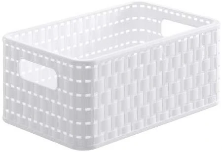 Daiktadėžė ROTHO 11152, 6 l, balta, 28×18,5×12,6 cm
