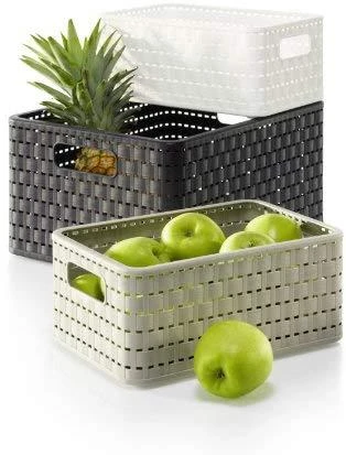 Daiktadėžė ROTHO 11152, 6 l, balta, 28×18,5×12,6 cm