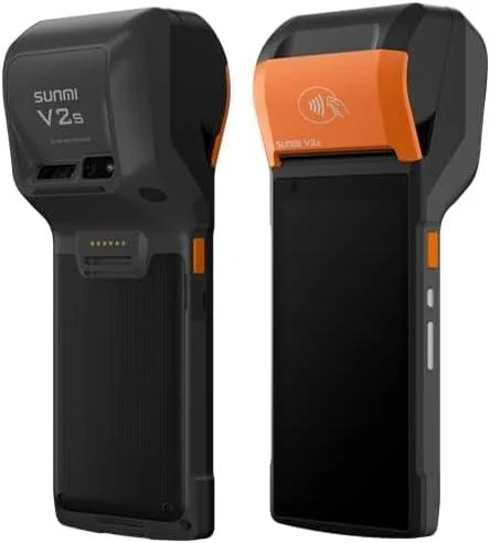 Sunmi Sunmi Mobile Terminal V2s, Android 11, GMS, 3GB + 32GB, 8MP kamera, micro SD, EU 4G, NFC, 2SAM