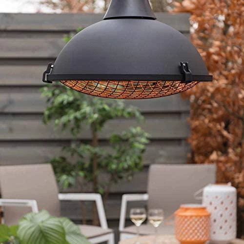 SUNRED | Šildytuvas | IND-2100H, Indus II Bright Kabantis | Infraraudonųjų spindulių | 2100 W | Juodas | IP44