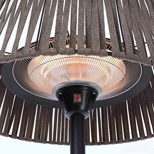 SUNRED | Šildytuvas | ARTIX M-SO BROWN, Corda Bright Stovintis | Infraraudonųjų spindulių | 2100 W | Ruda | IP44