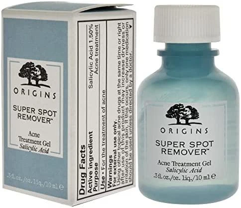 Origins Super Spot Remover Blemish Treatment Gel vietinio poveikio priemonė nuo aknės, 10 ml