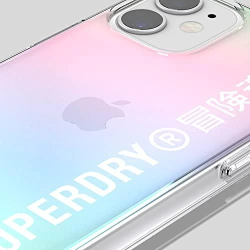 Dėklas SuperDry Snap iPhone 12 mini Clear Case Gradient 42598