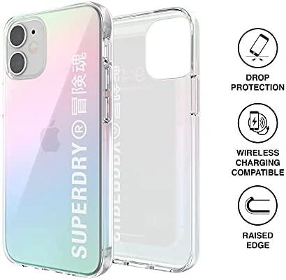 Dėklas SuperDry Snap iPhone 12 mini Clear Case Gradient 42598