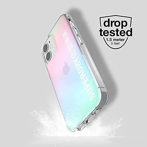 Dėklas SuperDry Snap iPhone 12 mini Clear Case Gradient 42598