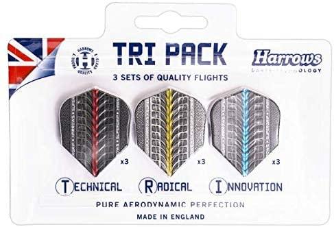 Harrows Darts sparneliai rink TRI PACKS SUPERGRIP 3630