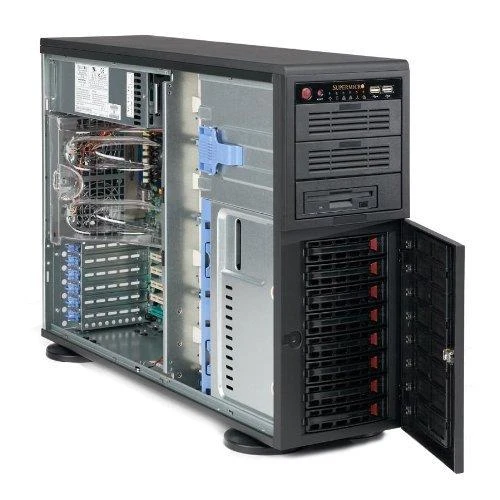 Supermicro CSE813MFTQC-R407CB Stovas (1U)