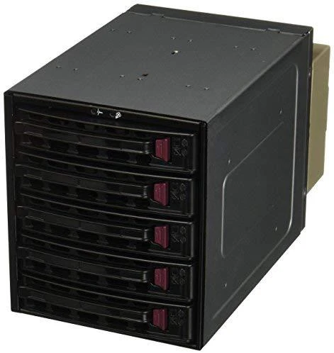 „SuperMicro“ 5x 3,5 colio SATA III mobiliųjų įrenginių stovas (CSE-M35TQB)