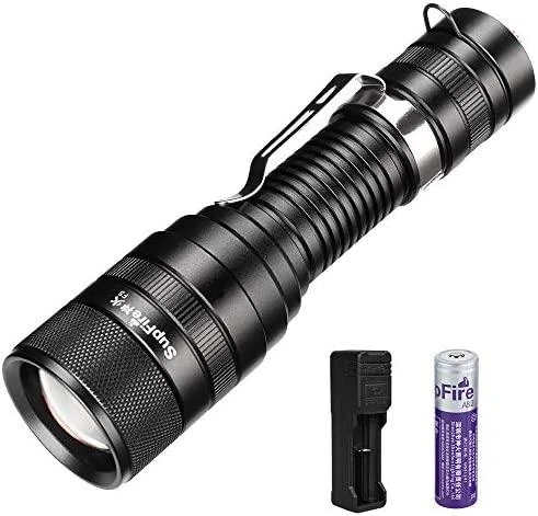 Žibintuvėlis Superfire F5, 1100lm, USB