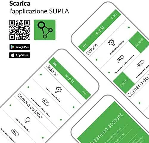 Zamel Supla ROW-02 - 2x relė 230V Wifi - Android/iOS programėlė