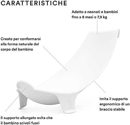 Stokke Flexi Bath - vonios įdėklas | Baltas