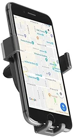 SBS TESUPPCLIPGRAVK telefono laikiklis for air vent, gravity – juodos spalvos
