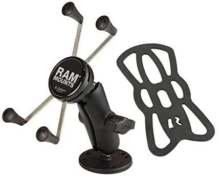 RAM MOUNTS X-GRIP LARGE PHONE MOUNT WITH DRILL-DOWN BASE