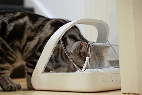 Trixie Carruzzo SureFlap MPF001 šuns arba katės ėdalo arba vandens tiektuvas Plastikas Balta Šuo Automatinė naminių gyvūnų šėrykla