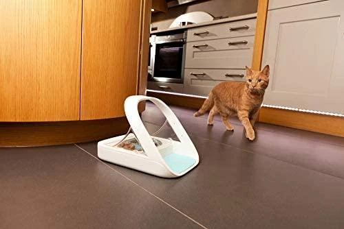 Trixie Carruzzo SureFlap MPF001 šuns arba katės ėdalo arba vandens tiektuvas Plastikas Balta Šuo Automatinė naminių gyvūnų šėrykla