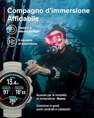 Išmanusis laikrodis Sportinis laikrodis Suunto Suunto Ocean sports watch, 50 mm, Sand