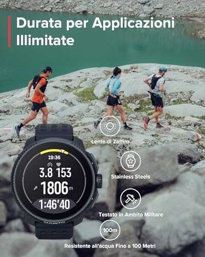 šmanusis laikrodis Suunto Race, Juodos spalvos