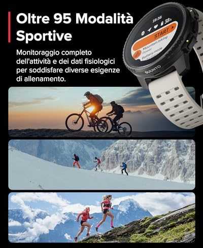 Išmanusis laikrodis Suunto Vertical, Juodos spalvos korpusas su smėlio spalvos dirželiu