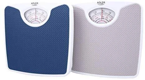 Adler | Mechaninės vonios svarstyklės | AD 8151b | Didžiausias svoris (keliamoji galia) 130 kg | Tikslumas 1000 g | Mėlyna/Baltas