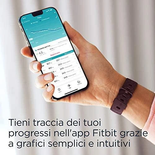 Virtuvinės svarstyklės Fitbit | Išmaniosios kūno rengybos svarstyklės | Aria Air | Automatinis išjungimas | Kūno riebalų analizė | Kūno masės indekso (KMI) matavimas | Keli vartotojai | Vonios svarstyklės