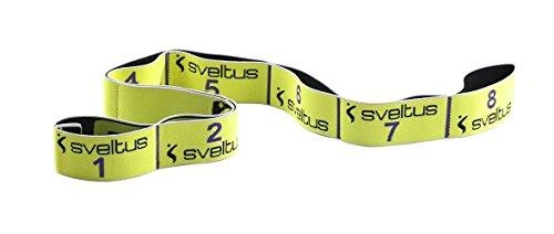 Sveltus Juosta mankštai ELASTIBAND 10kg geltona+pakuotė