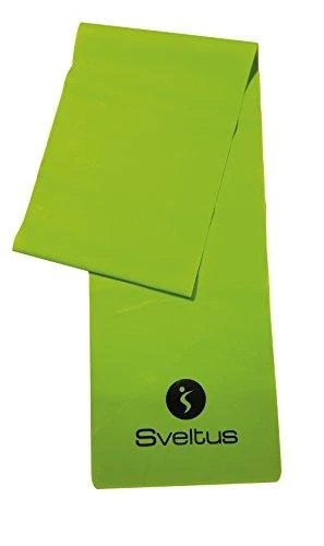 Sveltus Juosta mankštai LATEX BAND (vidutine) 120cm žalias
