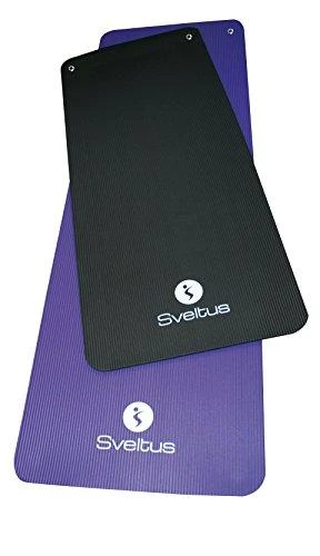 Gimnastikos kilimėlis SVELTUS TRAINING MAT 1359 140x60x1cm Juodas