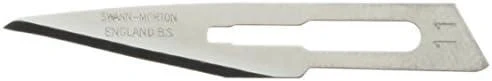 Swann-Morton CARBON STEEL Chirurginiai peiliai (Skalpeliai) No.11 - 100vnt/1dėžutė