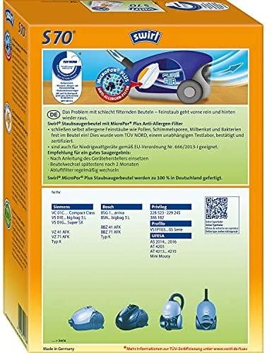 SWIRL S70/4 MP Plus D.s. filtrai