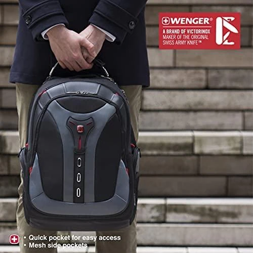 Rucksack for laptop WENGER pegasus 600639 (17 ", juodos spalvos)