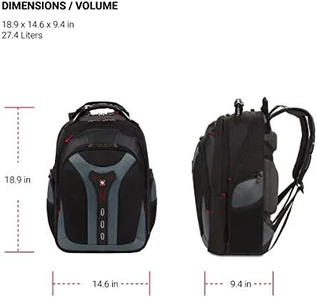 Rucksack for laptop WENGER pegasus 600639 (17 ", juodos spalvos)