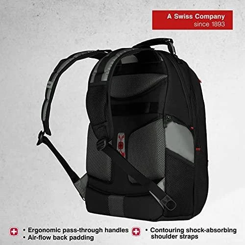 Rucksack for laptop WENGER pegasus 600639 (17 ", juodos spalvos)