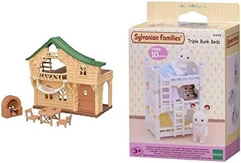 Epoch Sylvanian Families Namelis prie ežero