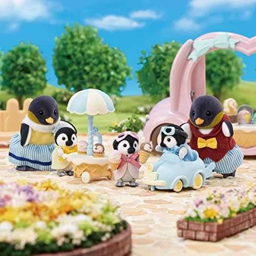 „Sylvanian Families“ – pingvinų mažyliai važinėja ir žaidžia (5695)