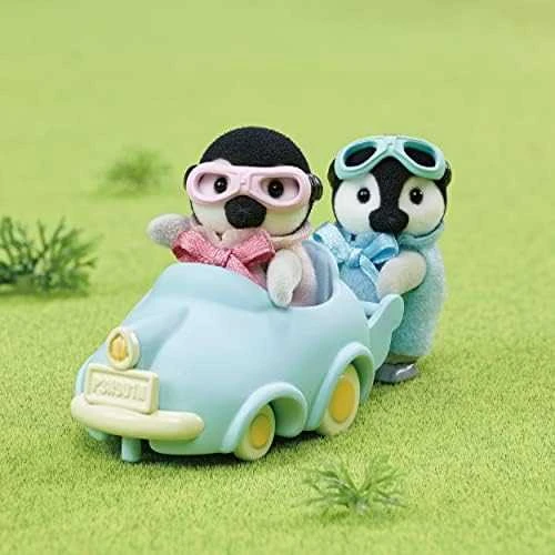 „Sylvanian Families“ – pingvinų mažyliai važinėja ir žaidžia (5695)