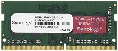 RAM Synology Atmintis ddr4 4gb ne ecc nebuferinis sodimm d4neso-2666-4g 266mhz 1,2v