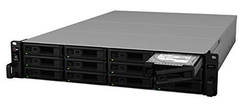 Serveris „Synology“ išplėtimo blokas RX1217 iki 12 HDD / SSD „Hot-Swap“, 1 x išplėtimo prievadas, trigubas ventiliatorius
