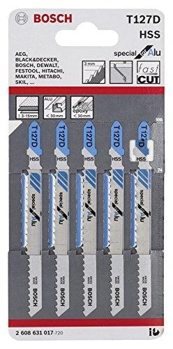 Bosch 5 siaurapj.pjūkleliai T 127 D Special for Alu