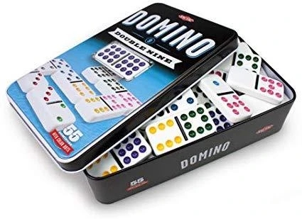 Tactic Stalo žaidimas „Domino Double 9"