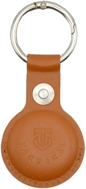 Tactical AirTag Beam Leather rudos spalvos